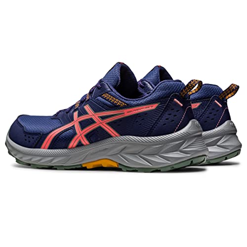 ASICS Women's Gel-Venture 9 Running Shoes - Indigo Blue/Papaya - Image 3