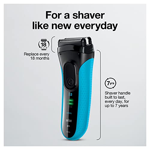 Braun Series 3 Electric Razor with Precision Trimmer, Wet & Dry Use - Image 10