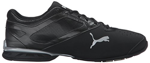 PUMA Men's Tazon 6 FM Shoes - Black/Silver - Image 6