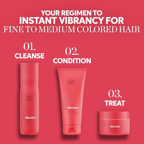 Wella Professionals Invigo Brilliance Shampoo for Fine/Normal Colored Hair - Image 9