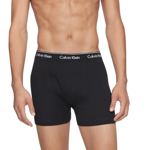 Calvin Klein Men's Cotton Classics 3-pack Boxer Briefs - Size Small - Image 2