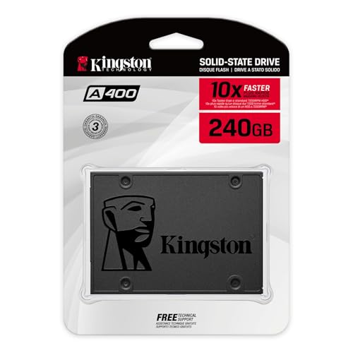 Kingston 240GB A400 SATA 3 2.5" Internal SSD for Enhanced Performance - Image 3