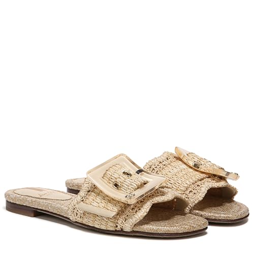 Sam Edelman Bambi Slide Sandals - Natural, Size 9
