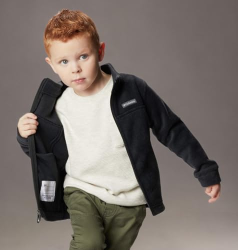 Columbia Toddler Boys Steens Mt II Fleece Jacket, Black - 4T - Image 10
