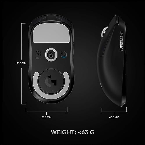 Logitech G PRO X SUPERLIGHT Wireless Gaming Mouse - Ultra Lightweight, Pro Performance - Image 8