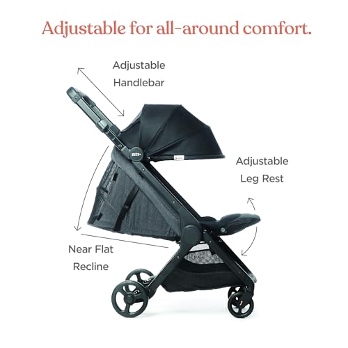 Ergobaby Metro+ Compact Baby Stroller - Lightweight, Travel-Friendly, and Airplane-Compatible - Image 6