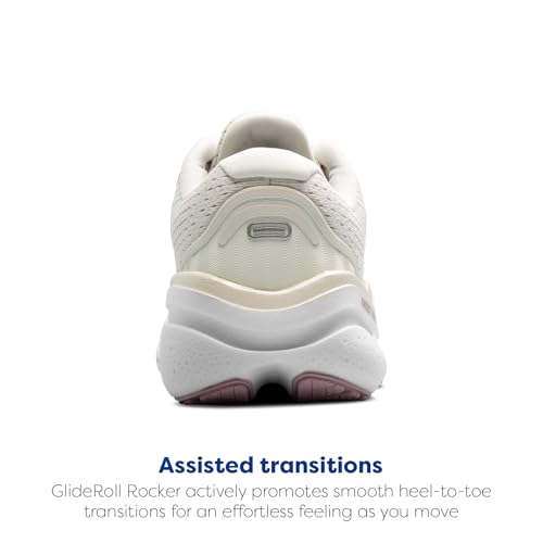 Brooks Women’s Ghost Max 2 Running & Walking Shoe - Coconut Milk/Gray/Zephyr - Image 3