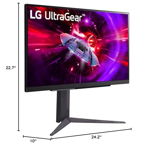 LG 27" UltraGear QHD Gaming Monitor with 240Hz Refresh Rate - Image 2