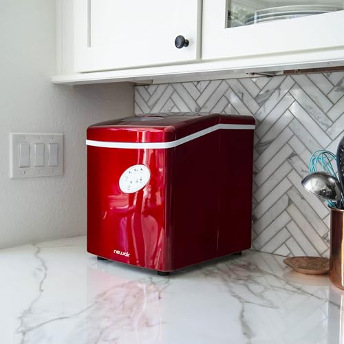 Newair Bullet Ice Machine - 28 lbs/Day Portable Ice Maker in Red - Image 11