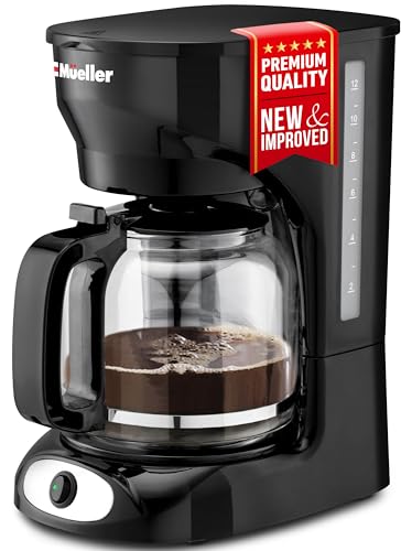 Mueller 12-Cup Drip Coffee Maker with Keep-Warm Function