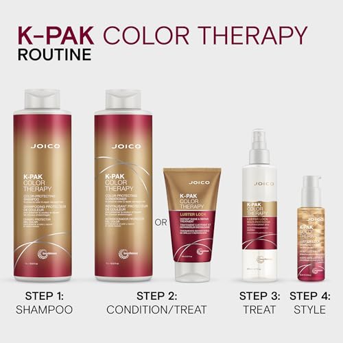 Joico K-PAK Color Therapy Conditioner for Color-Treated Hair - Image 6