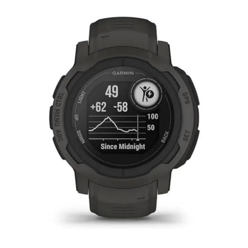 Garmin Instinct 2 Rugged Outdoor GPS Watch - Graphite - Image 4