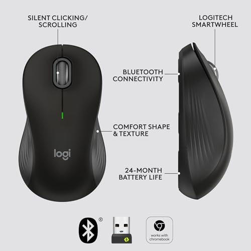 Logitech Signature M550 L Full Size Wireless Mouse for Large Hands - Image 6