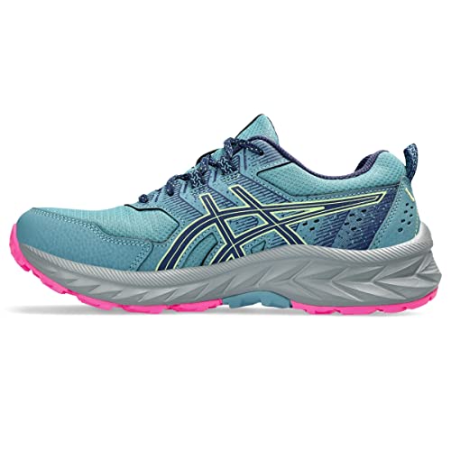 ASICS Women's Gel-Venture 9 Trail Running Shoes, GRIS Blue/DEEP Ocean - Image 4
