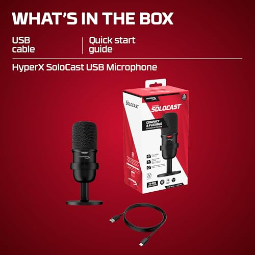 HyperX SoloCast USB Condenser Microphone - Image 9
