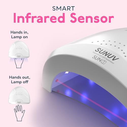 SUNUV 48W UV LED Nail Lamp with Smart Timer - Image 8