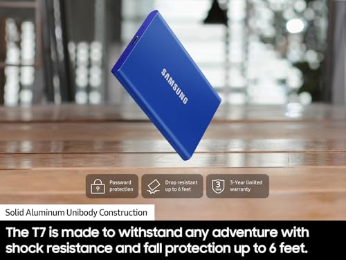 Samsung T7 Portable SSD, 2TB, High-Speed External Solid State Drive - Image 6