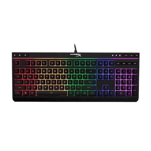 HyperX Alloy Core RGB Gaming Keyboard - Silent & Spill-Resistant