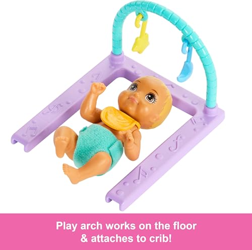 Barbie Skipper Twin Nursery Playset - Complete Babysitting Fun! - Image 2