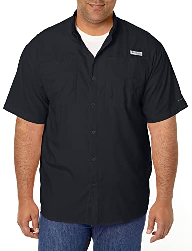 Columbia Tamiami II Short-Sleeve Shirt - Men's Black, M