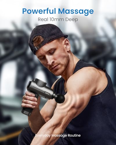 RENPHO Massage Gun: Compact, Deep Tissue Relief On-the-Go - Image 3
