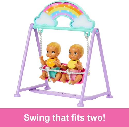 Barbie Skipper Twin Nursery Playset - Complete Babysitting Fun! - Image 3