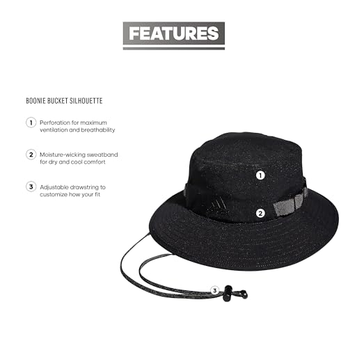 adidas Men's Victory Bucket Hat - Ultimate Sun Protection - Image 2