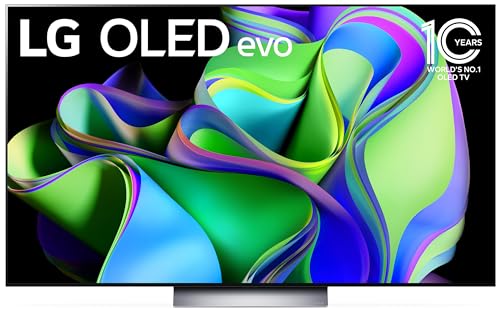 LG C3 Series 65-Inch OLED EVO 4K Smart TV with Gaming Features