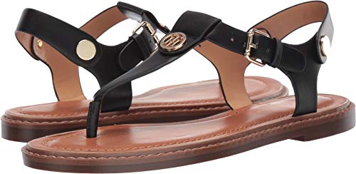 Tommy Hilfiger Bennia Black Sandal - Size 8.5