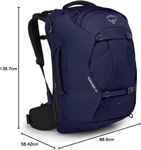 Osprey Fairview 40L Women's Travel Backpack, Winter Night Blue - Image 10