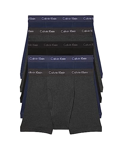 Calvin Klein Men's Cotton Classics 5-Pack Boxer Briefs