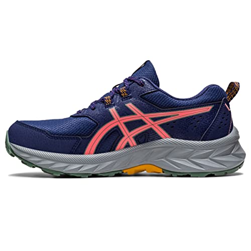 ASICS Women's Gel-Venture 9 Running Shoes - Indigo Blue/Papaya - Image 4