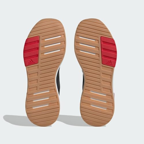 adidas Men's Racer TR23 Sneaker, Carbon/Black/Team Royal Blue, Size 10 - Image 5