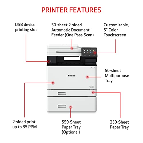 Canon Color imageCLASS 753Cdw: Wireless All-in-One Printer - Image 3