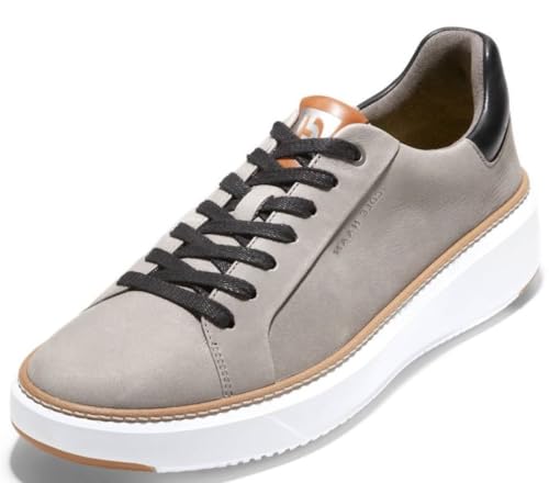 Cole Haan Men's Grandpro Topspin Sneaker in Ironstone Nubuck Leather