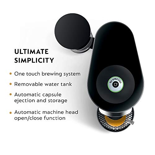 Nespresso VertuoPlus Deluxe Coffee & Espresso Machine - Black - Image 4
