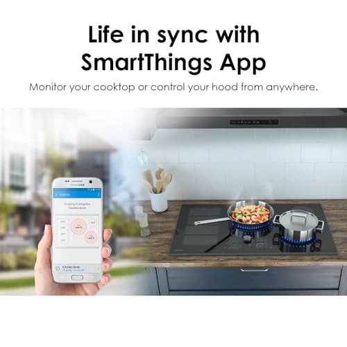 Samsung 36" Smart Gas Cooktop with Powerful Burner, Wi-Fi, & Illuminated Knobs - Image 5