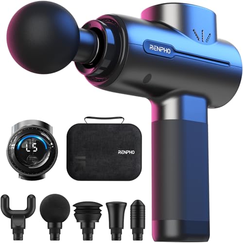 RENPHO Massage Gun: Compact, Deep Tissue Relief On-the-Go