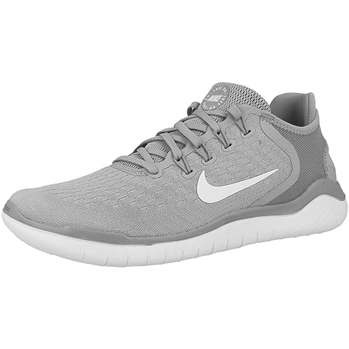NIKE Men's Low-Top Sneakers - Wolf Grey/White/Volt, Size 10.5 - Image 4