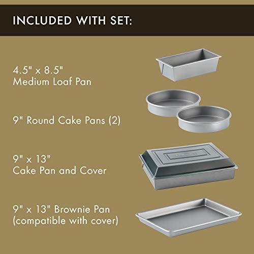 Calphalon 10-Piece Nonstick Bakeware Set - Professional Quality for Baking Enthusiasts - Image 3