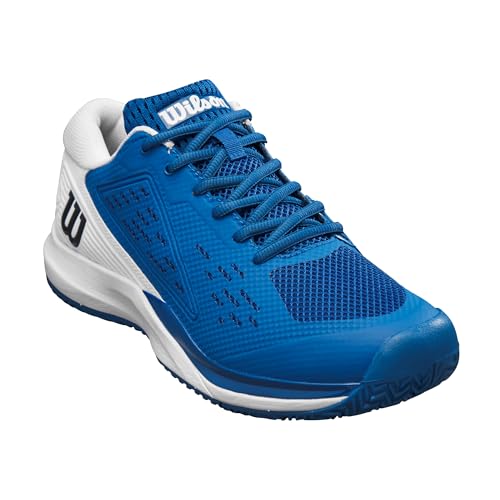 WILSON Men's Rush Pro Ace Pickler Shoe - Deja Vu Blue/White/Black, Size 9 - Image 2