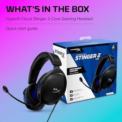 HyperX Cloud Stinger 2 Core - Lightweight Gaming Headset for Playstation - Image 6