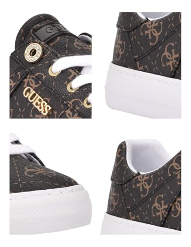 Guess Women's Loven3 Sneaker - Brown Multi 908 - Image 11
