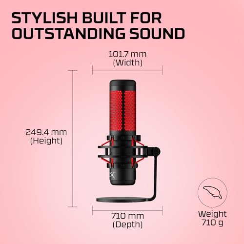 HyperX QuadCast USB Condenser Microphone - Image 7