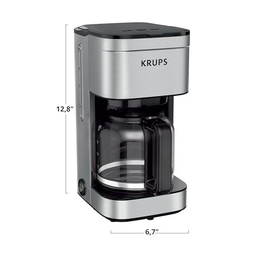 KRUPS 10-Cup Drip Coffee Maker - Sleek & Smart Design - Image 7