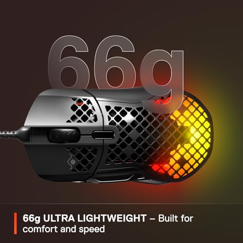 SteelSeries Aerox 5 Ultra-lightweight RGB Gaming Mouse - Image 4