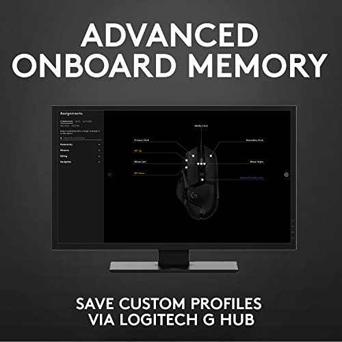 Logitech G502 HERO Wired Gaming Mouse with HERO 25K Sensor - Image 7