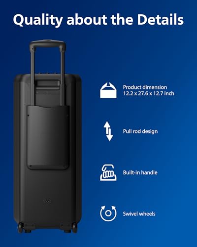 Philips X5206 Bluetooth Party Speaker with Exciting Light Show & Karaoke - Image 9