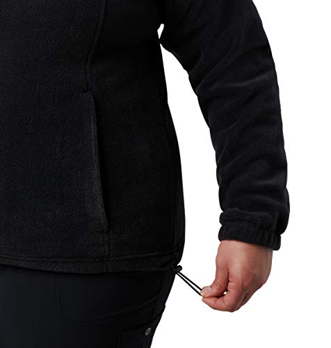Columbia Women's Benton Springs Full Zip Fleece Jacket - Black (Medium) - Image 9