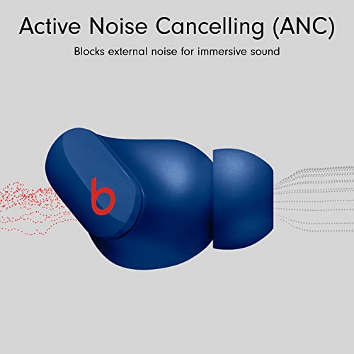 Beats Studio Buds in Ocean Blue - True Wireless Noise Cancelling Earbuds - Image 3